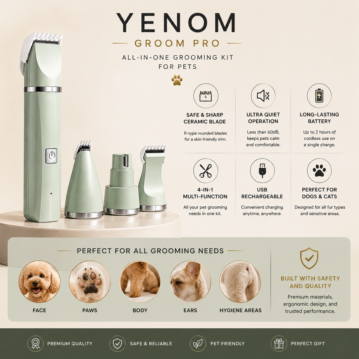 YENOM Groom Pro