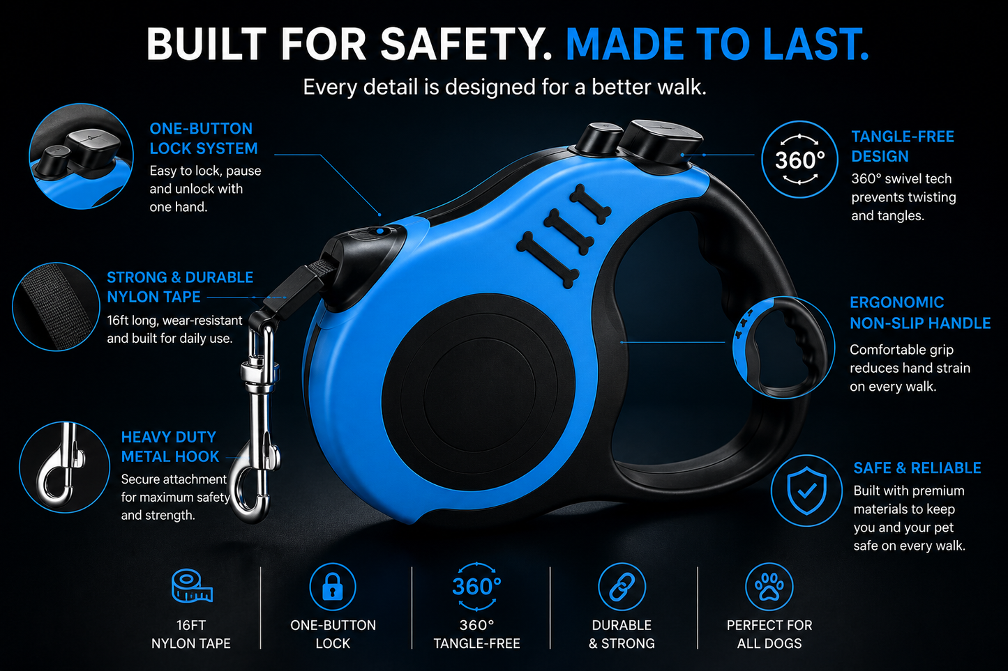YENOM Flex Leash™